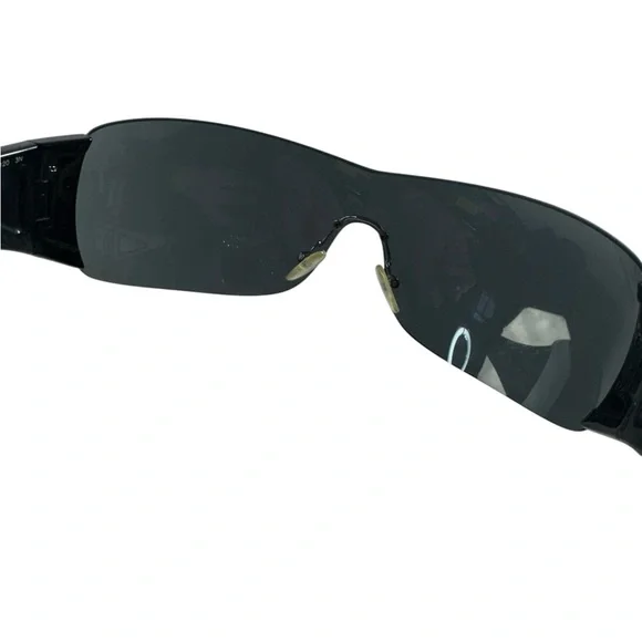 Prada SPS07H 1AB-1A1 Shield Sunglasses Black/Red - Picture 9 of 13